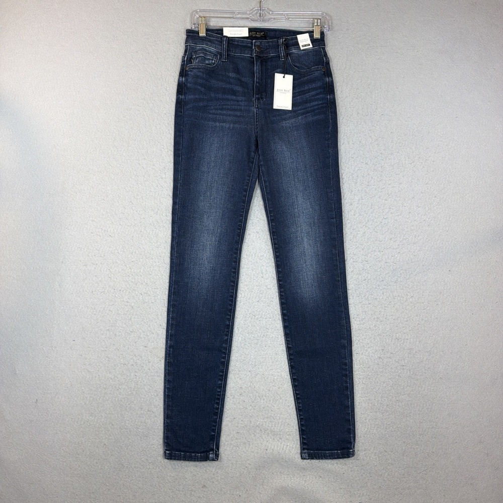 Judy Blue Los Angeles High Waist Skinny Jeans Women's 3/26 Dark Blue NWT